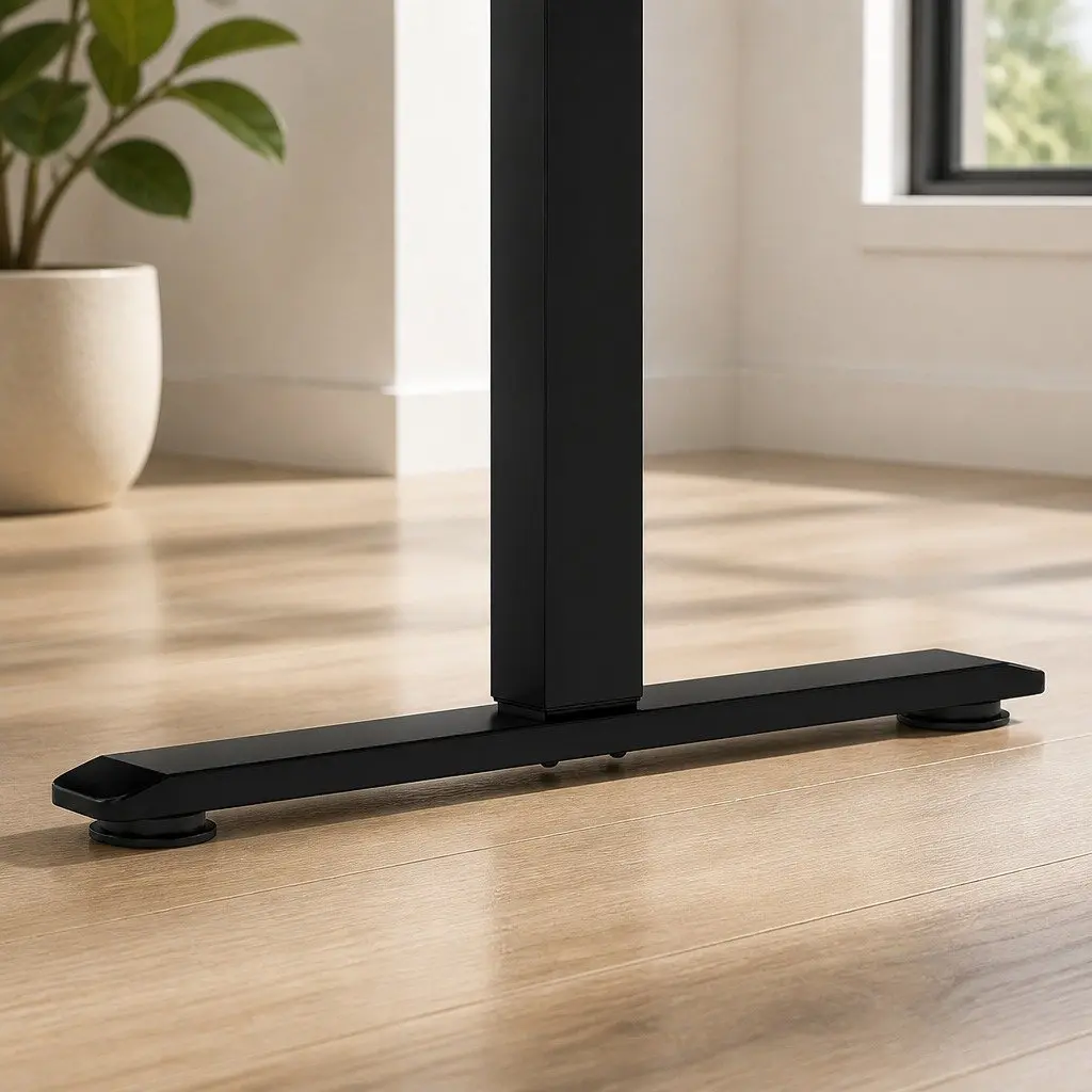 Electric Standing Desk Motorised Height Adjustable 130cm L x 130cm W
