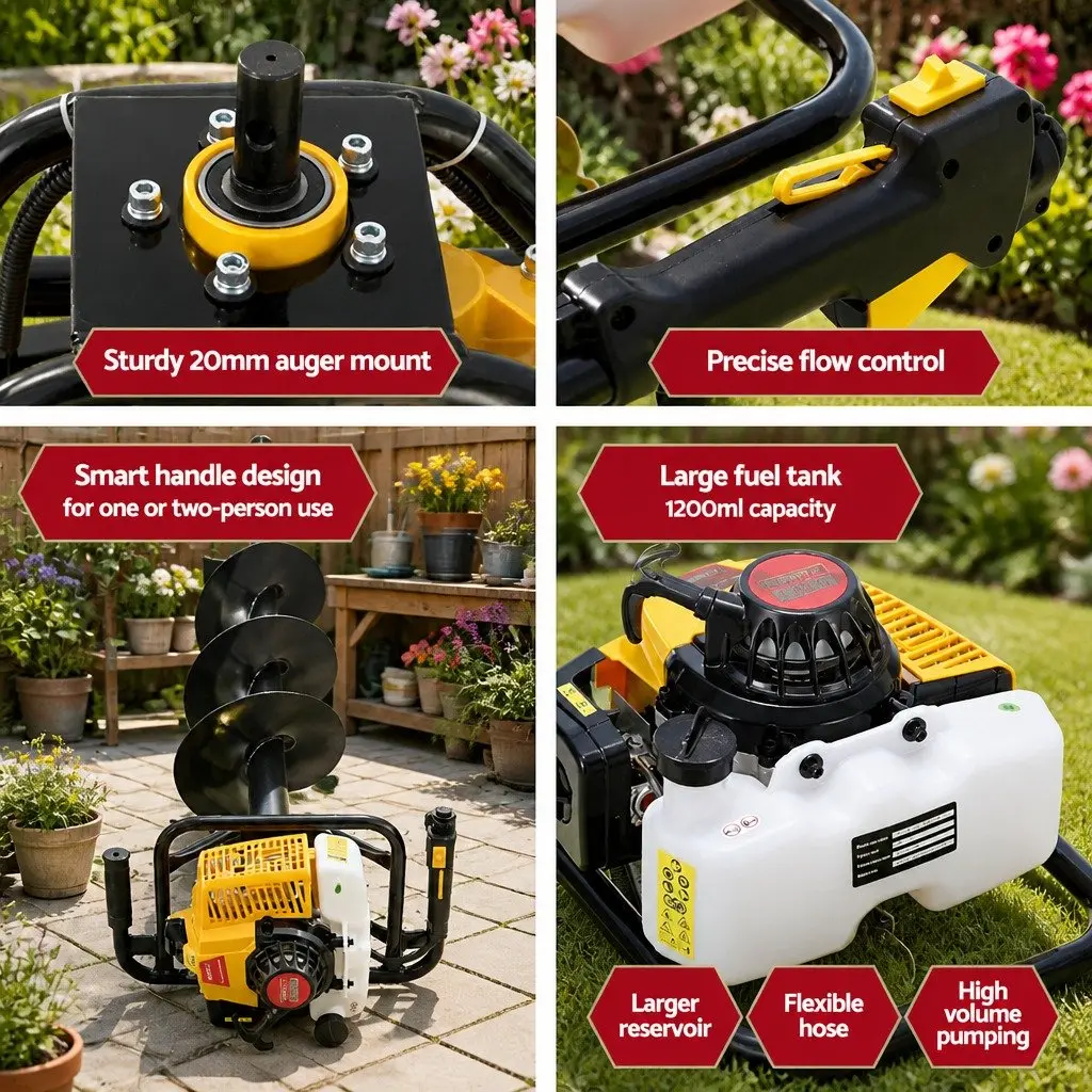 63cc Post Hole Digger for Easy Digging
