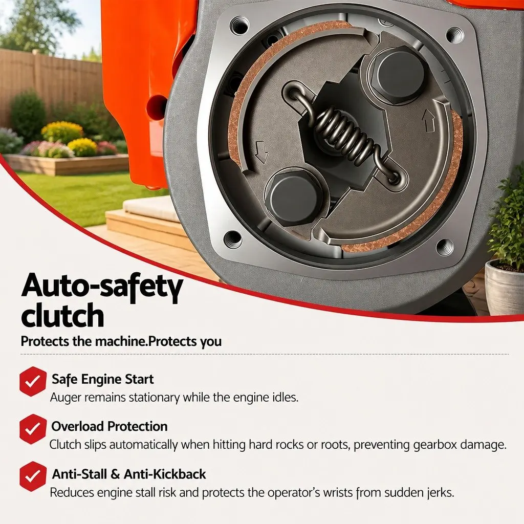 63cc Petrol Post Hole Digger Motor