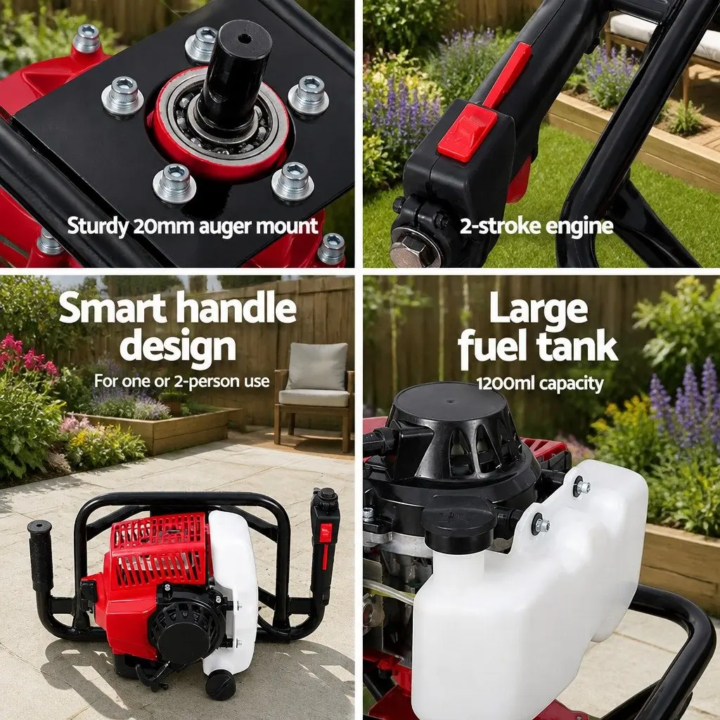 63cc Petrol Post Hole Digger Motor