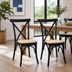 Your Perfect Black Rattan Dining Chairs Await