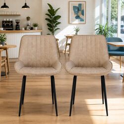 Enjoy Retro Dining Chairs Set of 2 in Your Home