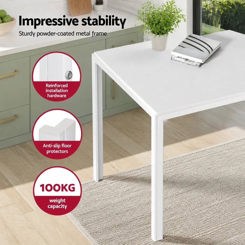 7 Piece White Dining Set
