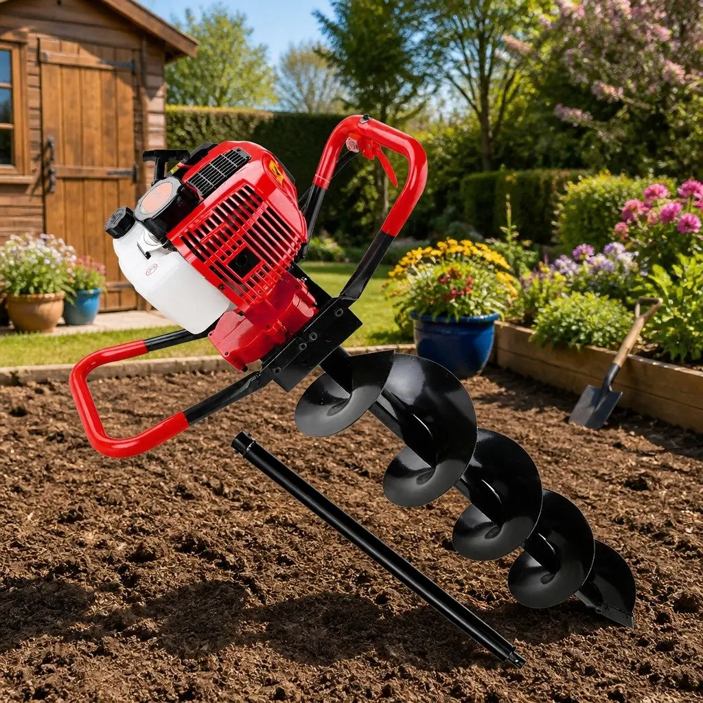 200mm Petrol Post Hole Digger