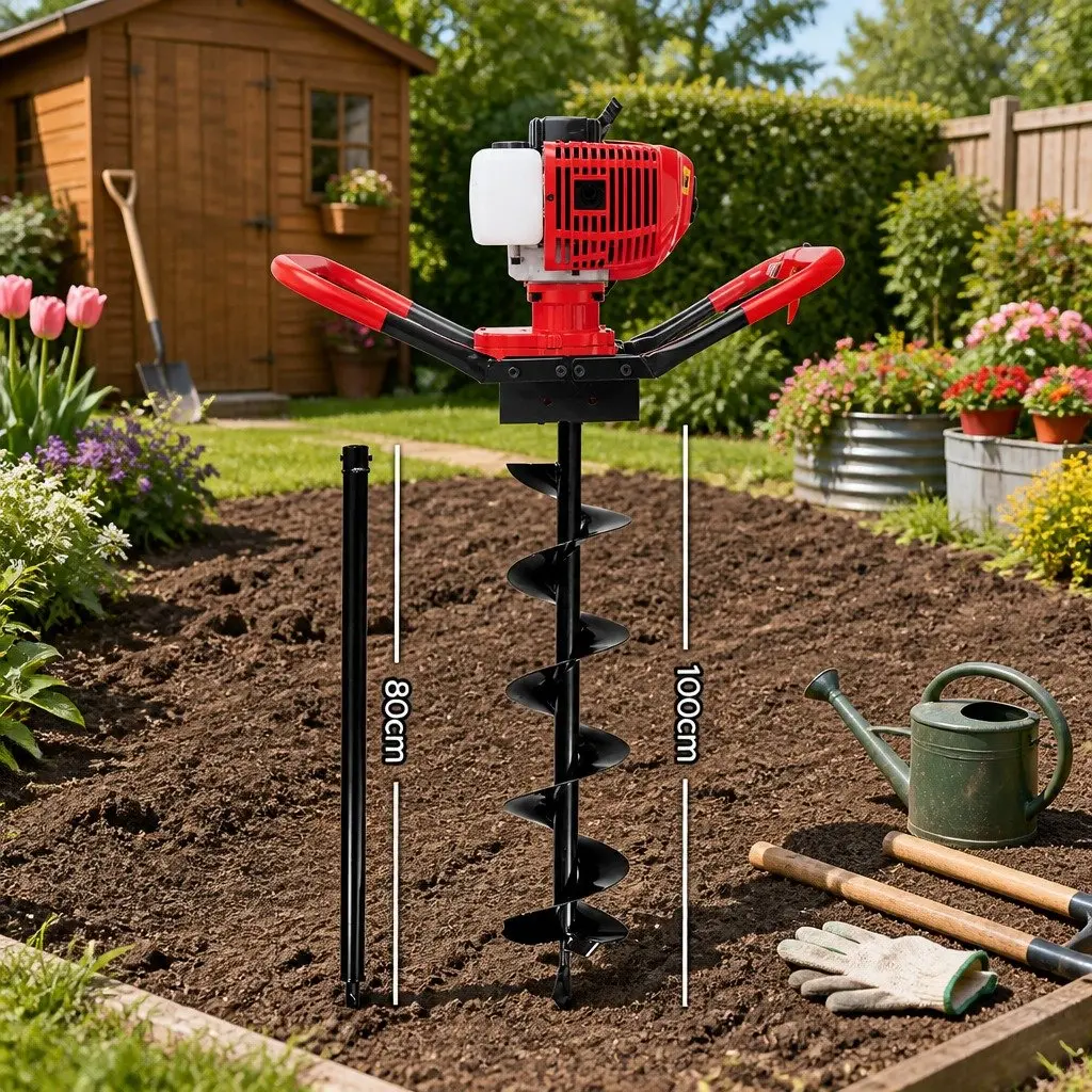 200mm Petrol Post Hole Digger
