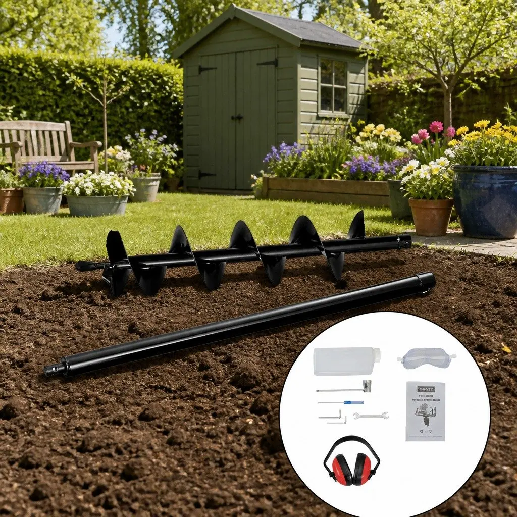 200mm Petrol Post Hole Digger
