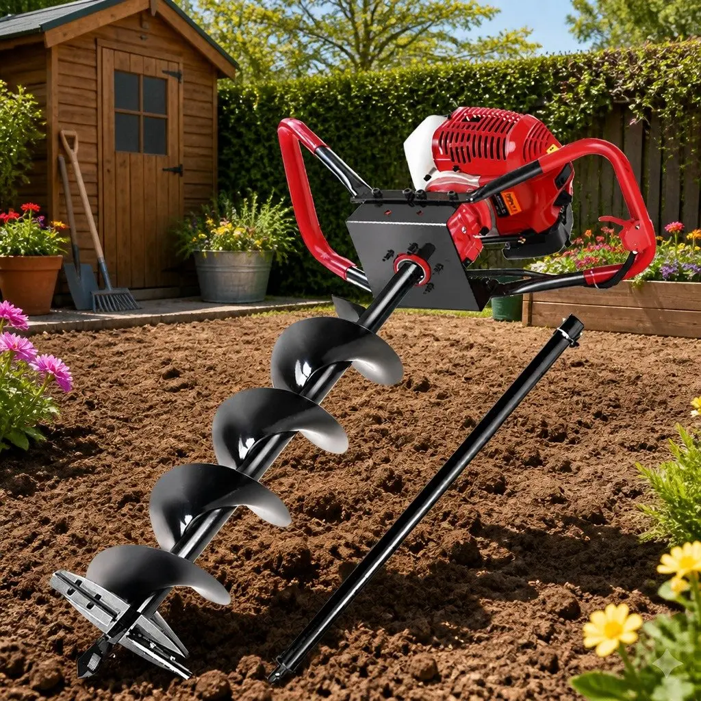 200mm Petrol Post Hole Digger