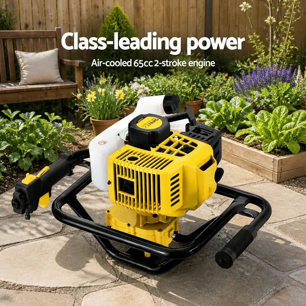 65cc Petrol Post Hole Digger for Outdoors