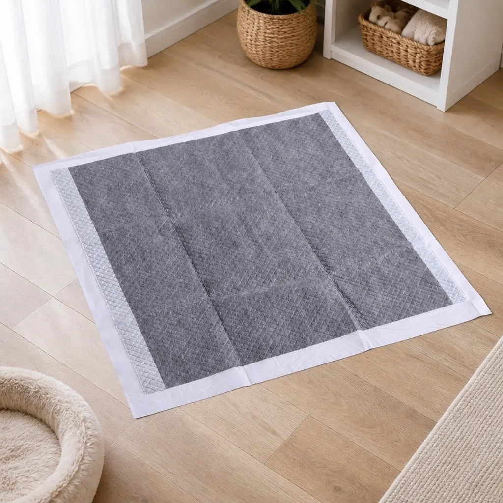Pet Training Pads 50 Pcs 60x60cm Puppy Potty Pads Charcoal Odour Control