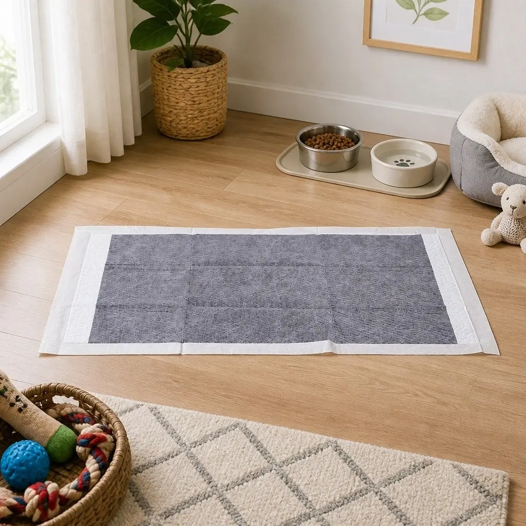 Pet Training Pads Charcoal Odour Control 60x60cm 50 Pcs
