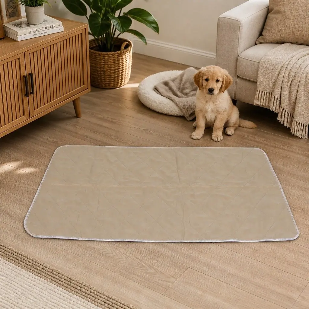 Dog Training Pads Waterproof Washable 120x120cm