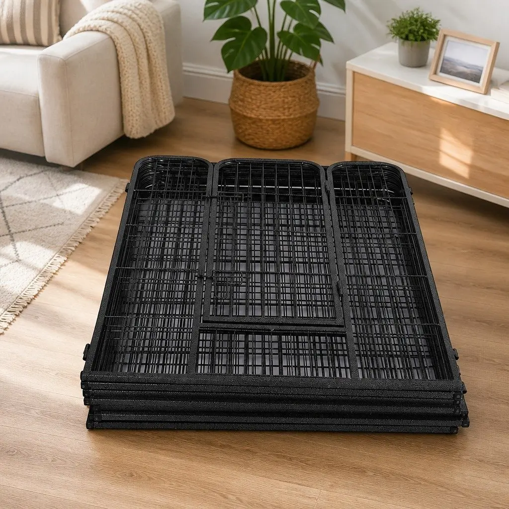 8 Panel Portable Foldable Pet Dog Playpen Exercise Pen 24 Inch