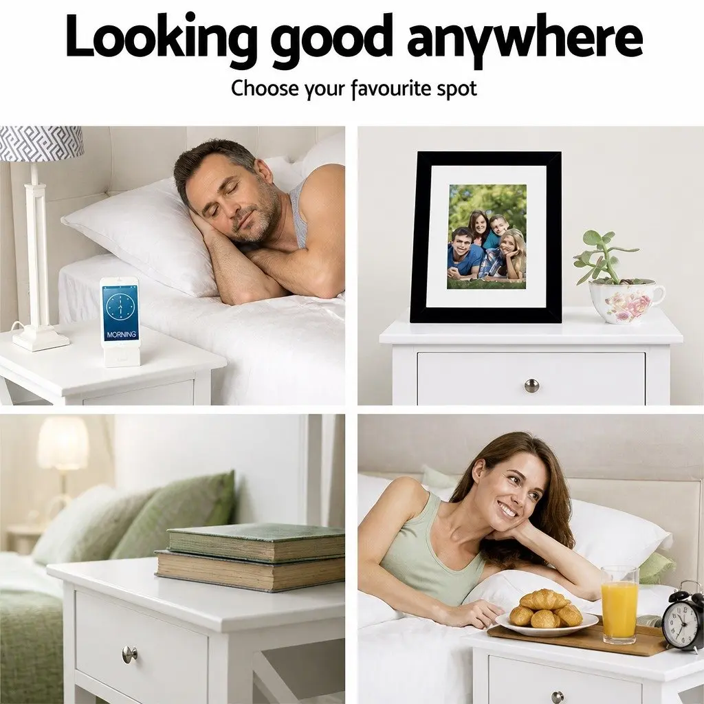 Bedside Table with Drawer