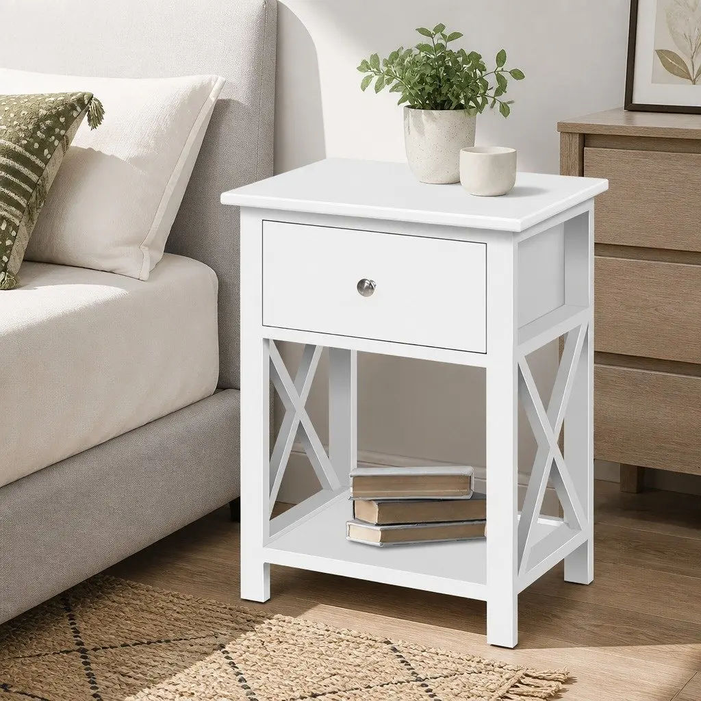 Bedside Table with Drawer
