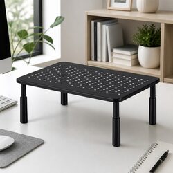 Monitor Stand Adjustable Riser Computer Laptop Display Desk Organizer 3 Height