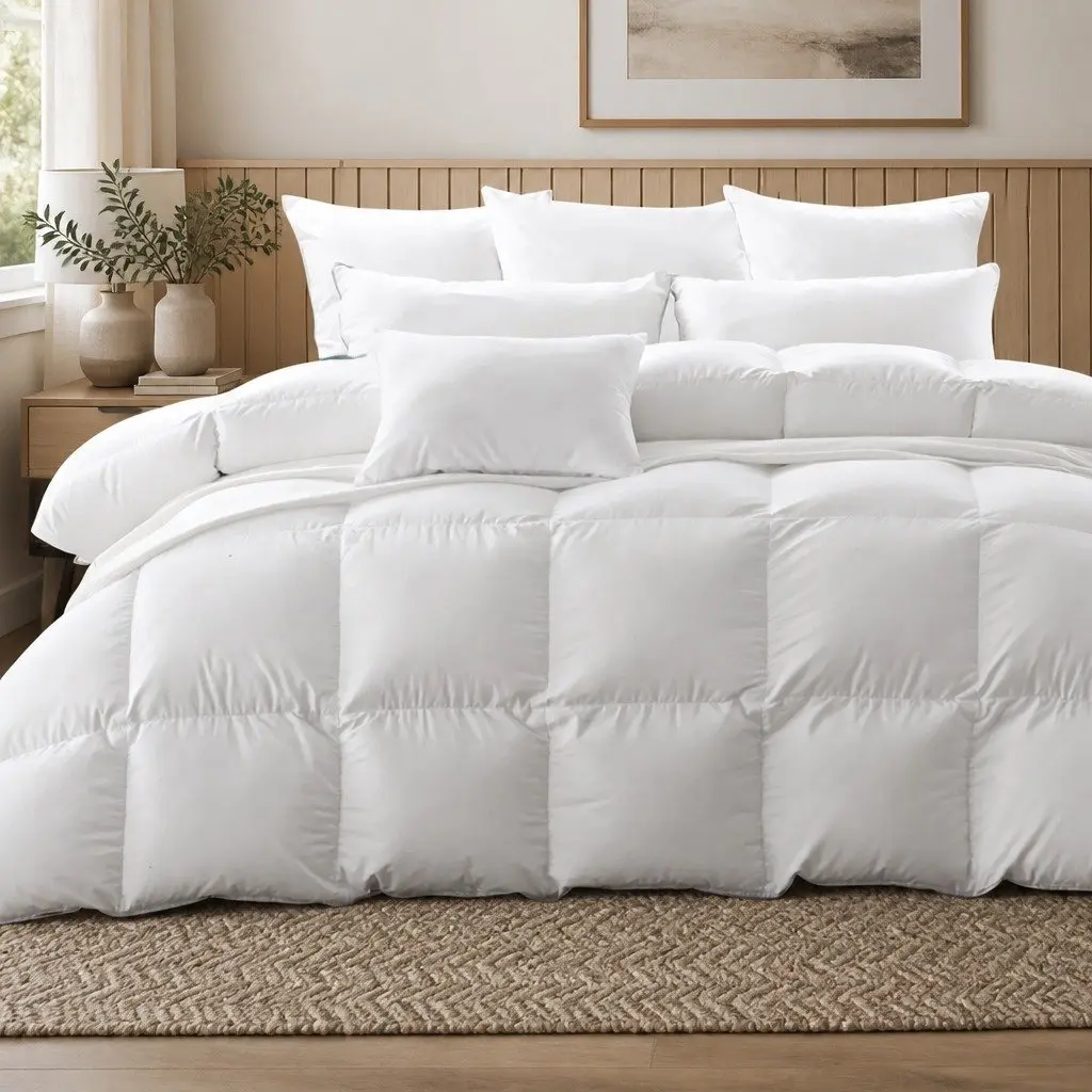 Goose Down Quilt for Year-Round Use