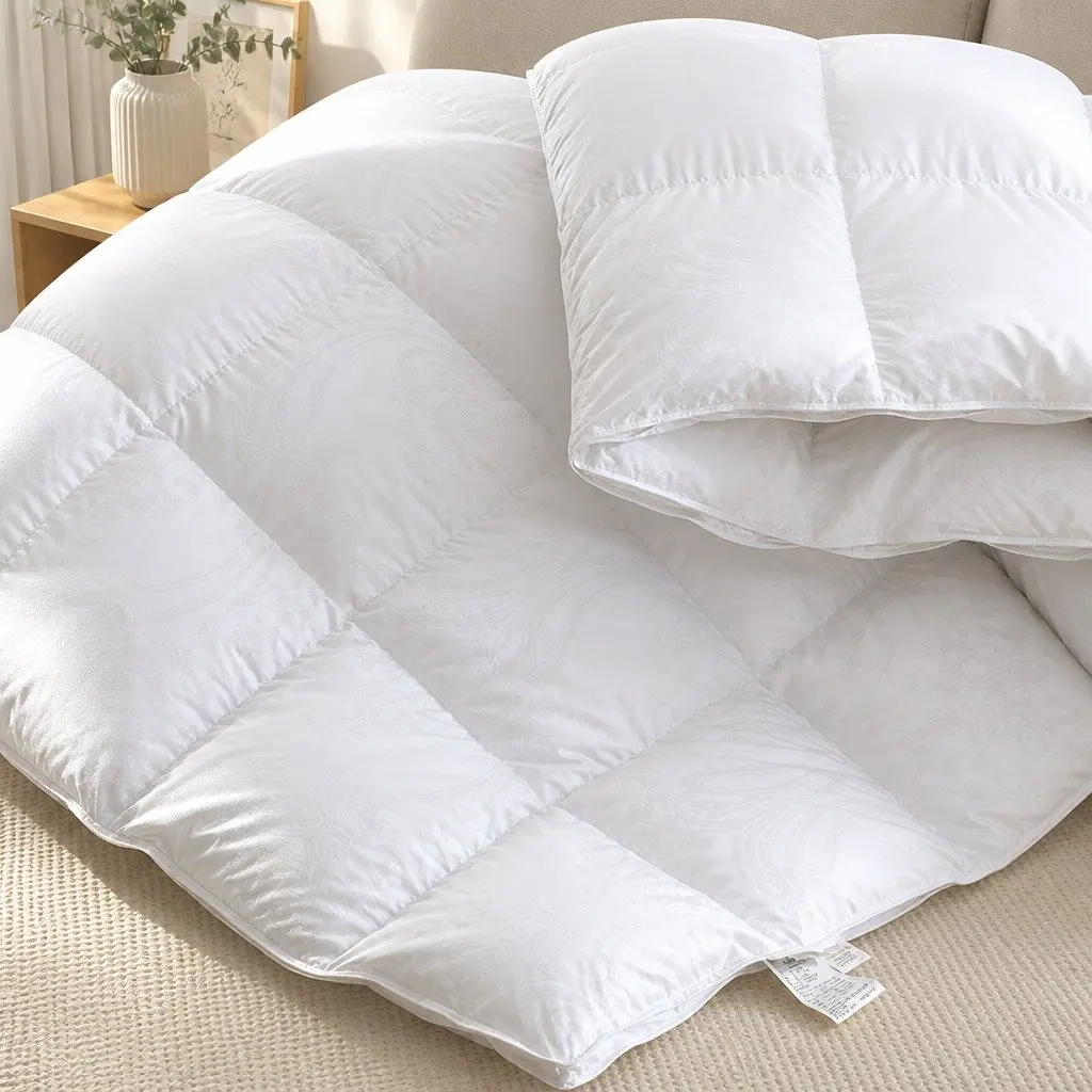 Goose Down Quilt for Year-Round Use