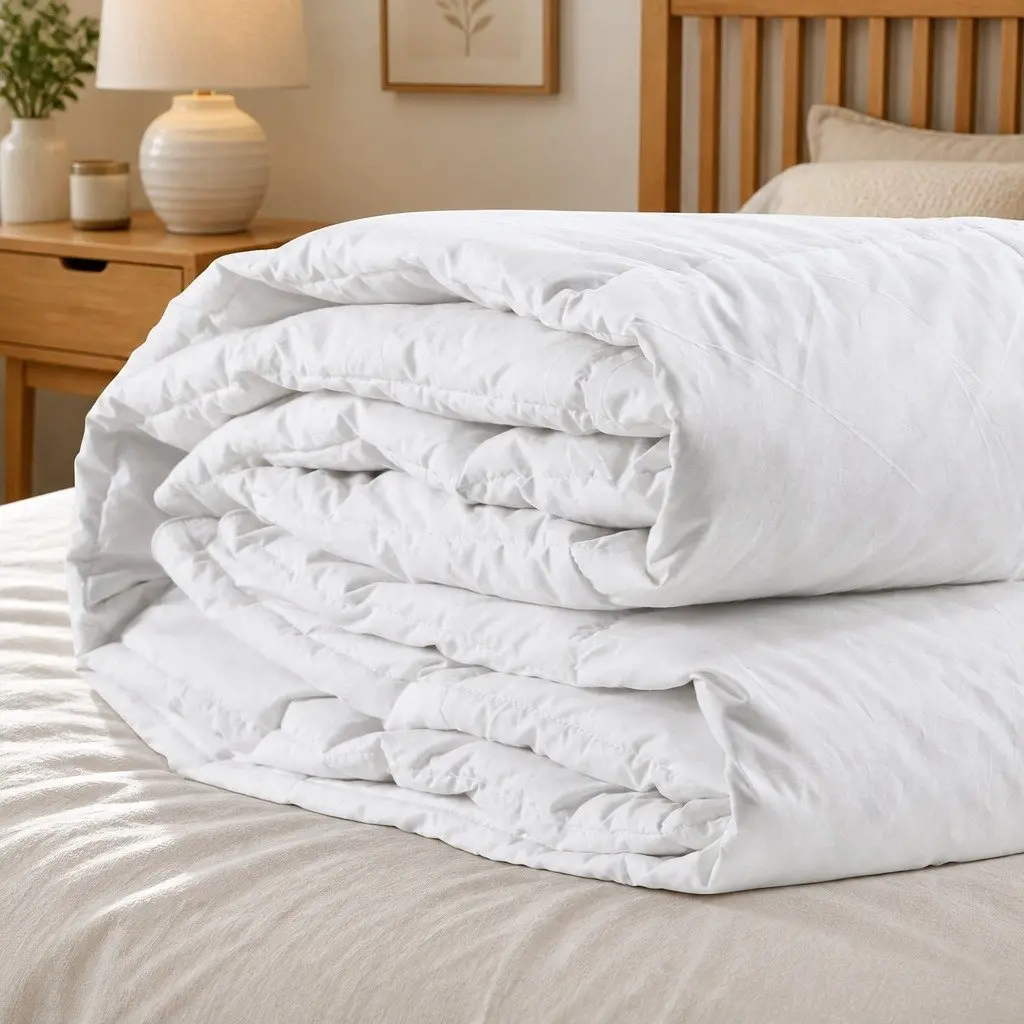 Goose Down Feather Quilt Lightweight All Season Single 700GSM