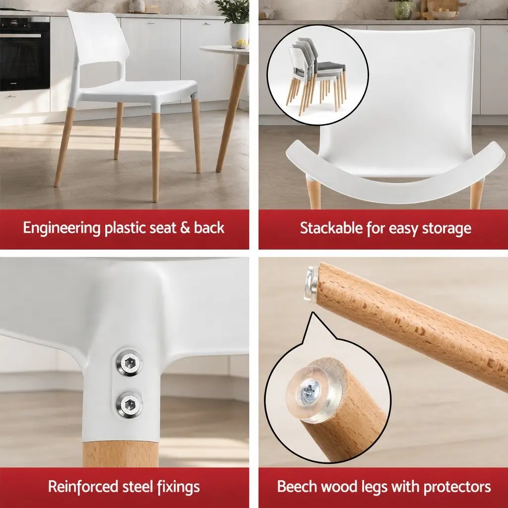 Round Dining Table and Chair Set