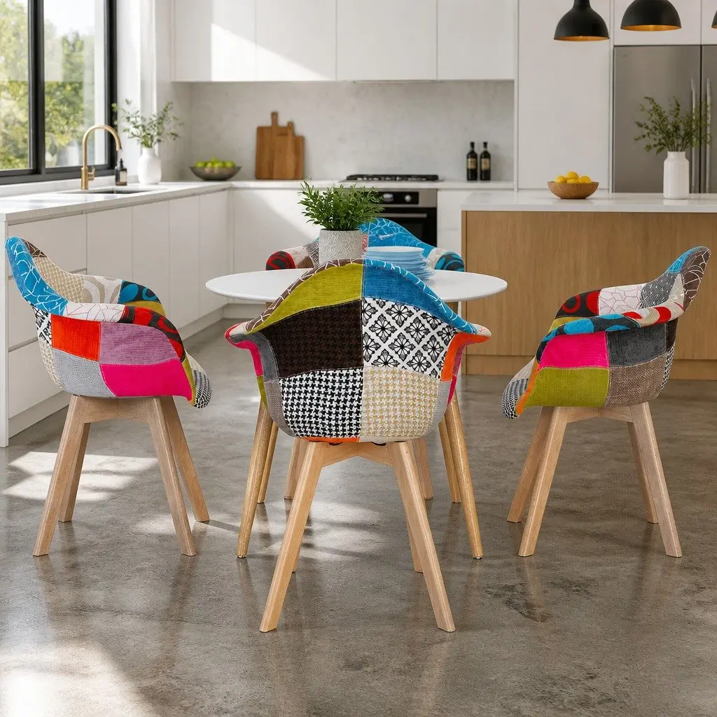 Dining Set with Round Table