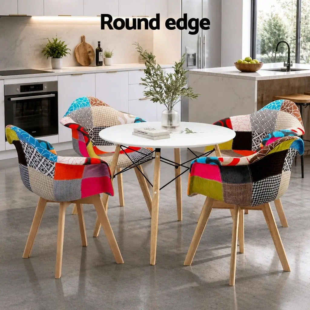 Dining Set with Round Table