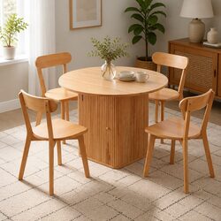 4-Seater Dining Set: Table and Chair Essentials
