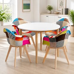 Enjoy Family Meals with Our Round Dining Table and Chairs