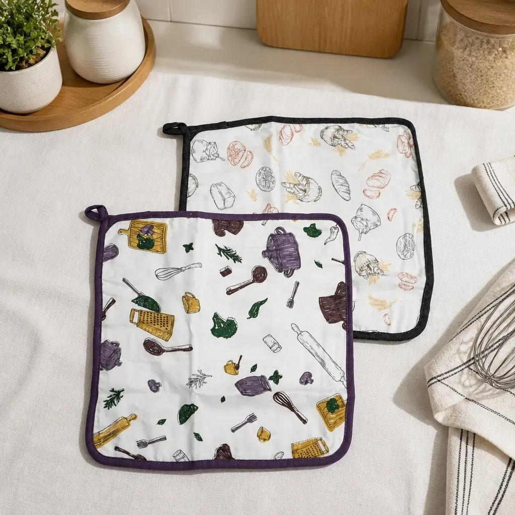 Handkerchief Garment Food Storage Set 2 Piece Kids Baby Household Essentials