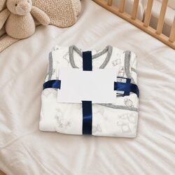 Friendly Candy Print Newborn Sleepbag with Zip Closure