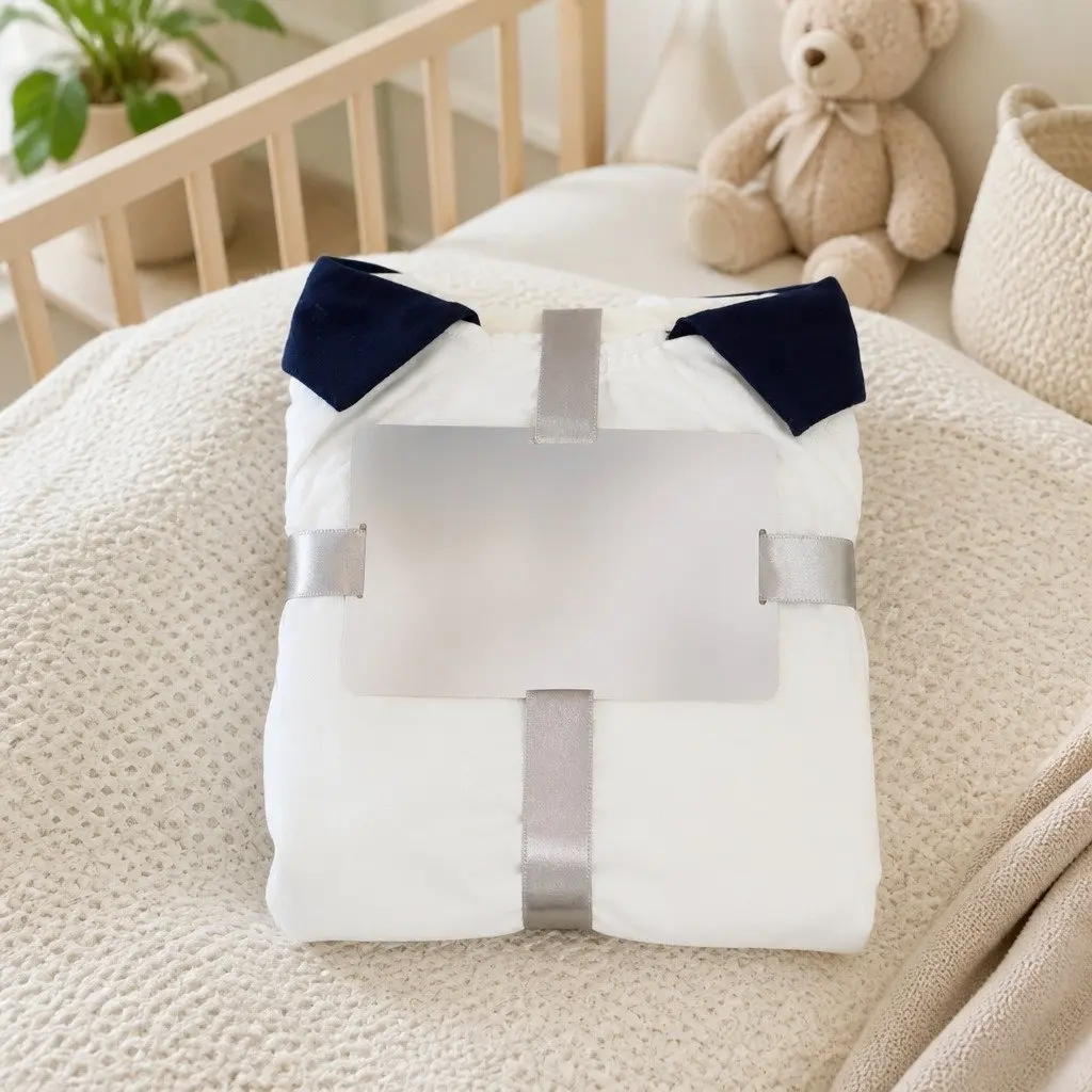 Kids Knit Cape Double Layer White Knight Costume