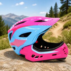Kids Helmet M Size Bike Skating Scooter Head Protection Lightweight Dual Tone