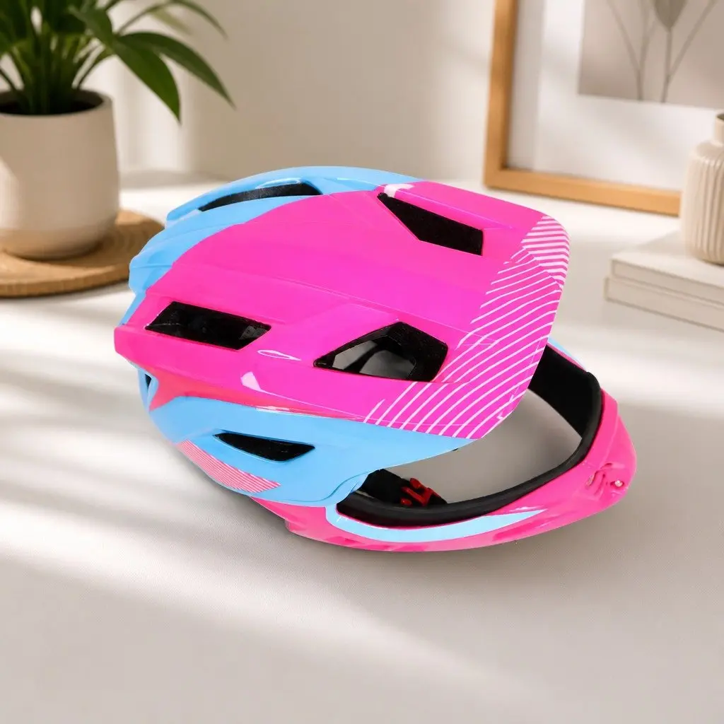 Kids Helmet M Size Bike Skating Scooter Head Protection Lightweight Dual Tone
