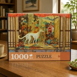 Enjoy the ZhenJun Garden 1000-Piece Puzzle Together