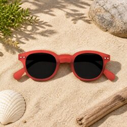 Kids Sunglasses Junior Collection Age 5-10 Years UV Protection Grey Square Frame