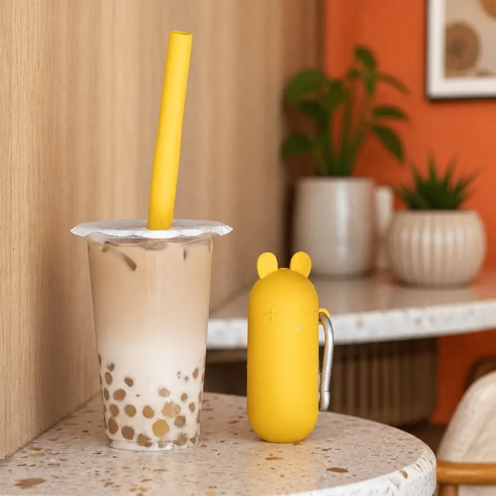 Extra Wide Bubble Tea Straw Set