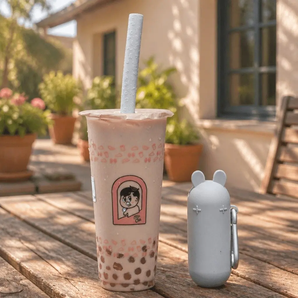 Extra Wide Bubble Tea Straw Set
