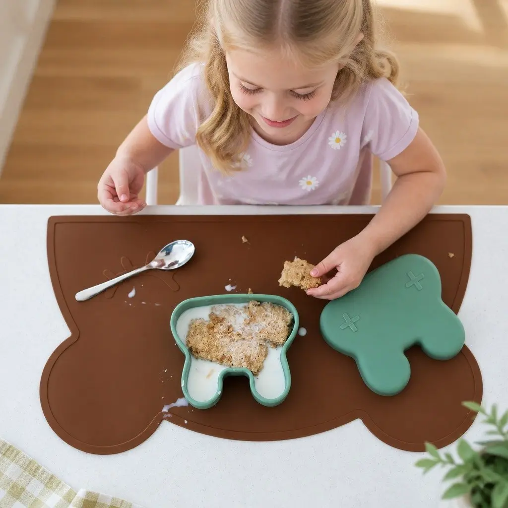 Bunny Snackie Bowl Plate for Kids | On-The-Go Solutions
