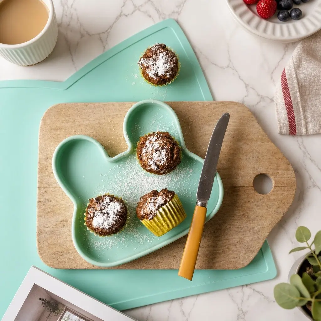 Bunny Snackie Bowl Plate for Kids | On-The-Go Solutions