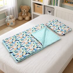 Kids Nap Kit: Poncho & Pillow for Cozy Comfort