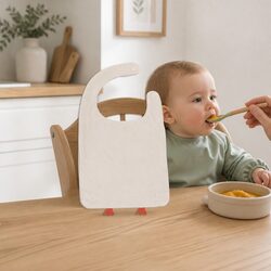 Your Baby Will Love This Soft Cotton Bib for Mealtimes