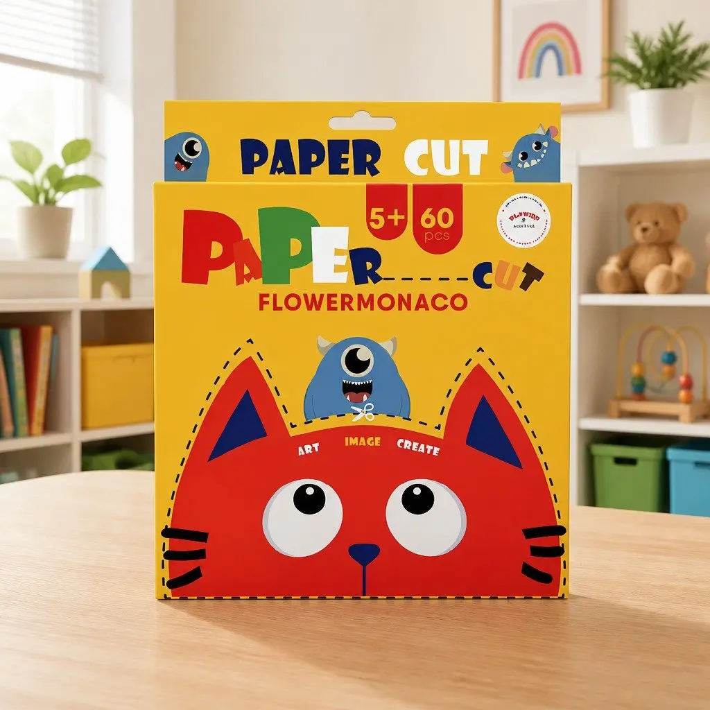Kids' Paper Cutting Activity Set