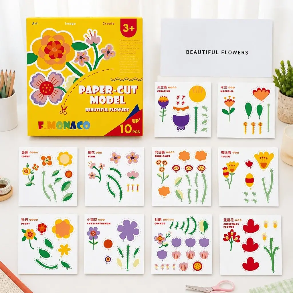 Children's Paper Cutting Kit Creative Craft Activity