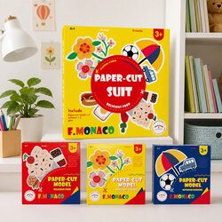 Explore Creativity with Our 3-Pack Paper Cut Craft Set