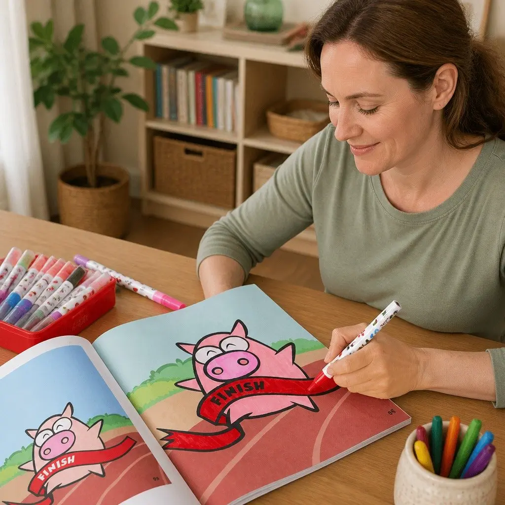 Coloring Book Fun Creative Drawing Activity Pages for Kids