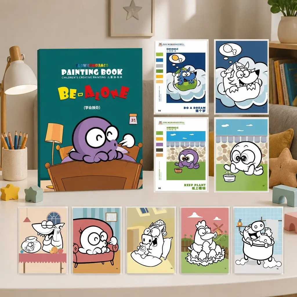 Coloring Book Fun Creative Drawing Activity Pages for Kids