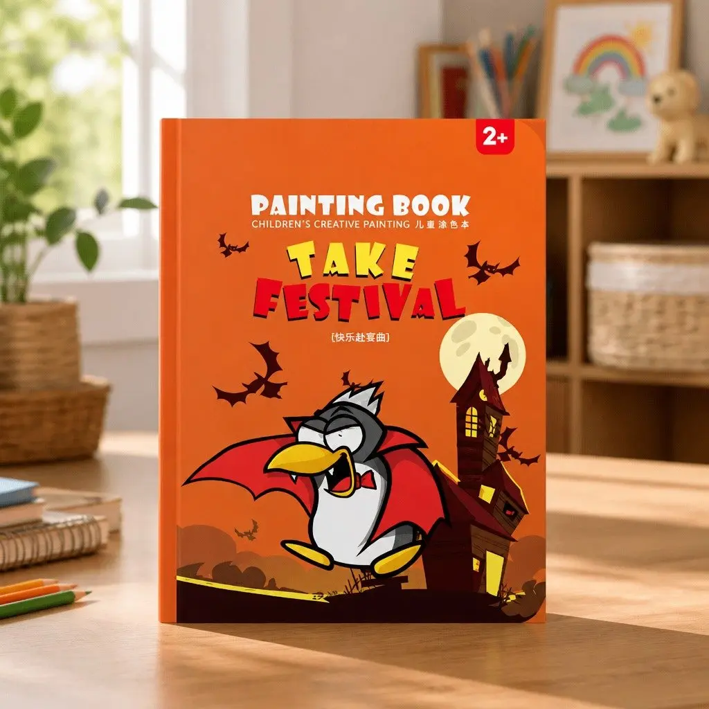 Coloring Book Creative Activity Pages Thick Paper