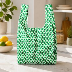 Reusable Shopping Bag Medium Grocery Tote Foldable Lightweight Water-Resistant