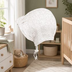 Ruffle Bonnet Hat Reversible Girls Kids Sun Protection UPF50+ Newborn Toddler