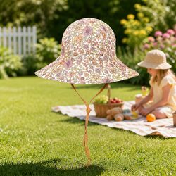 Kid-Friendly Reversible Bucket Hat for Summer Days