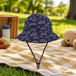 Rainbow Toddler Bucket Hat - Perfect for Your Little One